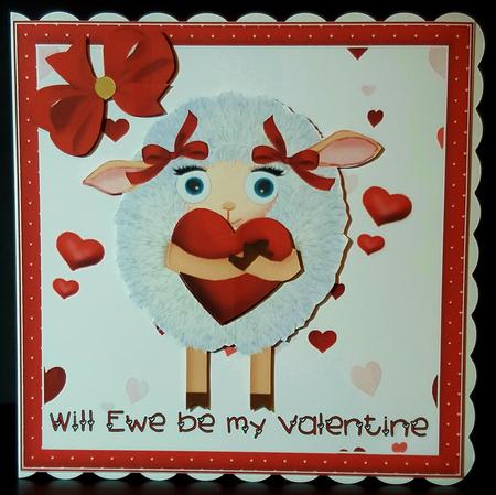 Wil Ewe Be My Valentine by Deborah Sweet