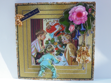 Stepping Out Christmas - I saw mommy kissing Santa Clause by Deborah Turner