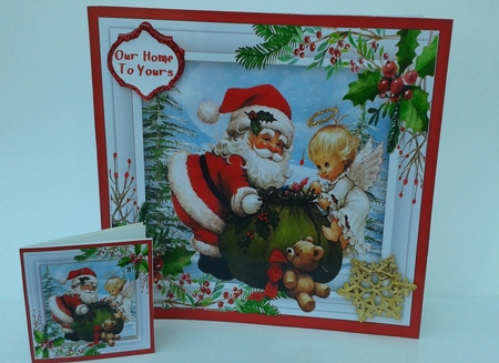 Santa and the Angel by Deborah Turner