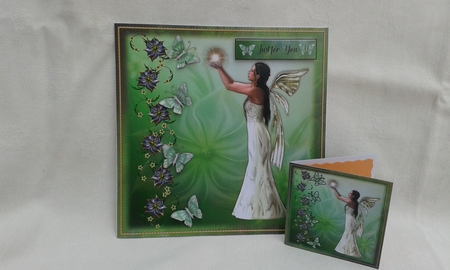 Fairy with Orb by Deborah Turner