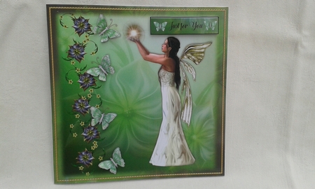 Fairy with Orb by Deborah Turner