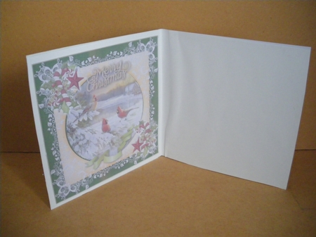 Christmas Cardinals Mini Kit by Deborah Turner