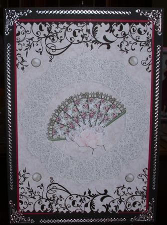 Lacy Fan by Deborah Beatty