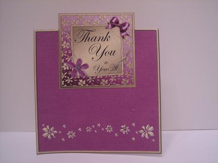 Thank You No-hole Over the Edge N Spiral Pyramid by Deborah Braun