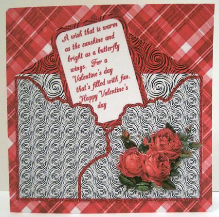 Roses and Romance with Scallops by Deborah Braun