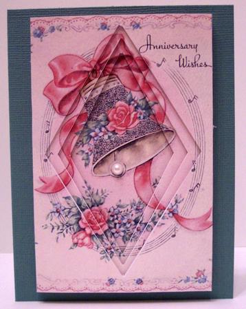 Anniversary Bell Easy Diamond Tunnel Sheet by Deborah Braun
