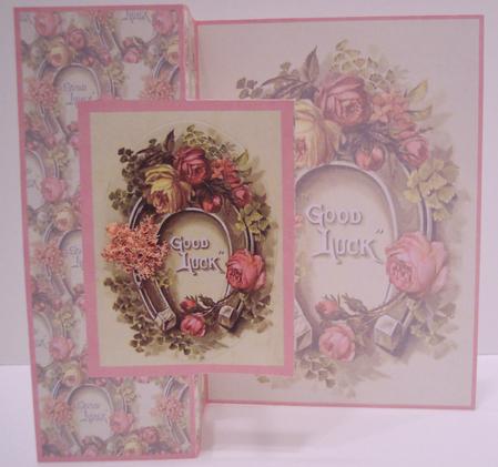 Lucky Horseshoe Wedding Card by Deborah Braun