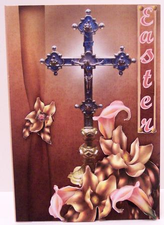 Easter Cross by Deborah Braun