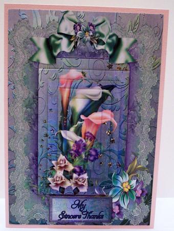 Floral Thankyou by Deborah Braun