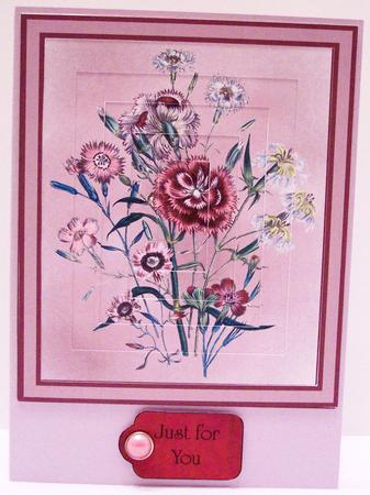 Delightful Dianthus A4 Invertage Kit by Deborah Braun