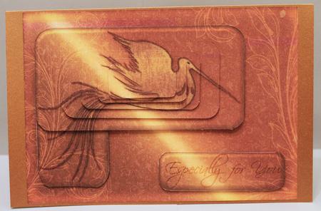 Birdie Buddies 8, Egretfully by Deborah Braun