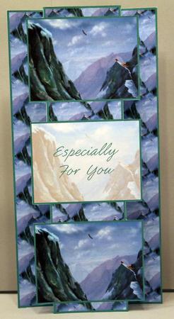 Stunning Mountains 3 Panel Foldback by Deborah Braun