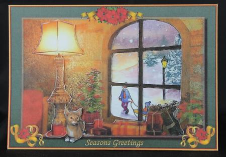 From the Warmth of the Christmas Window 17 by Deborah Braun