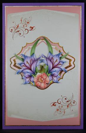 Purple Lily by Deborah Braun