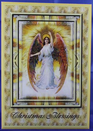 Angel with Large Wings by Deborah Braun