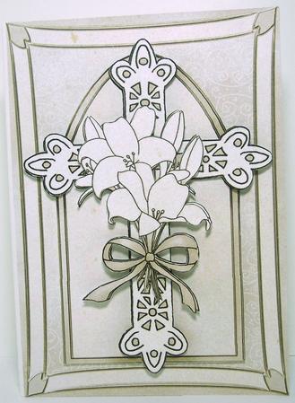 A4 When Words Fail in Cinnamon 3D Decoupage Kit by Deborah Braun