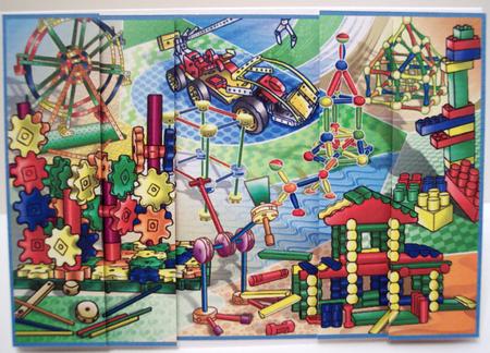 Construction Toys Side Stacker, Ideal for Kids by Deborah Braun