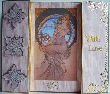 Nouveau Panels 4 by Debra Macey
