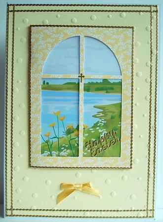 Flowers by the Lake Window Card Kit by Debra Macey
