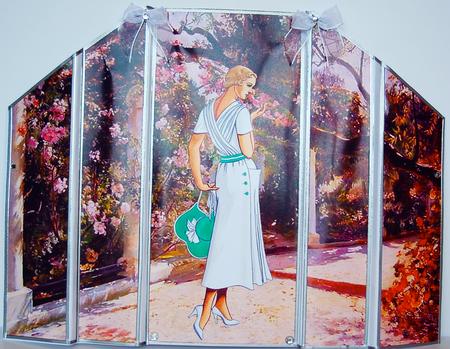 A Summer Stroll -theatre Fold Card by Debra Macey