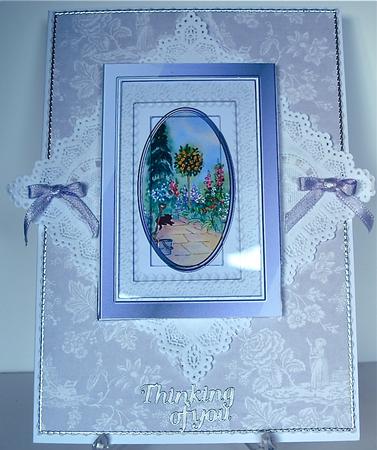 Victorian Garden Tunnel by Debra Macey