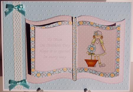 Lilac Girl Gardening Mothers Day Book by Debra Macey