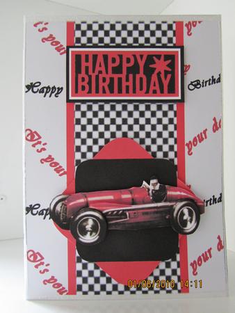 Birthday Racer by Debra Jenkinson