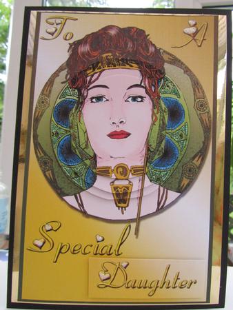Art Nouveau Girl by Debra Jenkinson