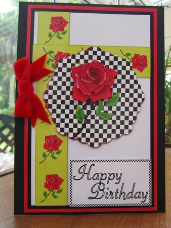 Single Red Rose by Debra Jenkinson