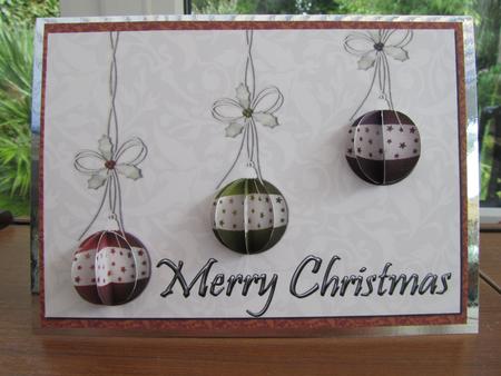 3D Baubles by Debra Jenkinson