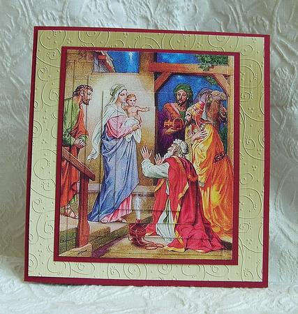 Visit of the Wise Men by Debra Laraway