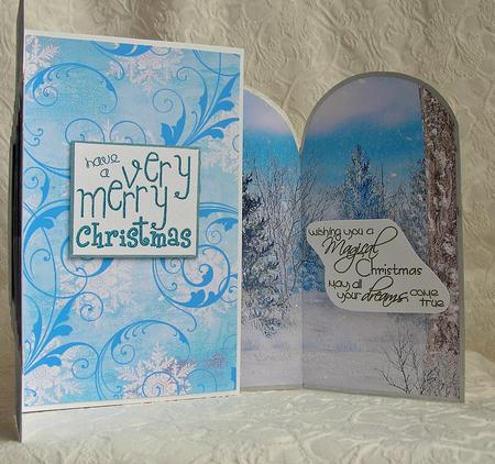 Christmas Digi Stamp Word Kit by Debra Laraway