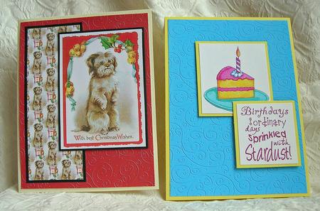 'swirls Embossed' Backing Paper Kit - Men's DIY Colours by Debra Laraway