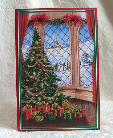 Christmas Scene 7 by Debra Laraway