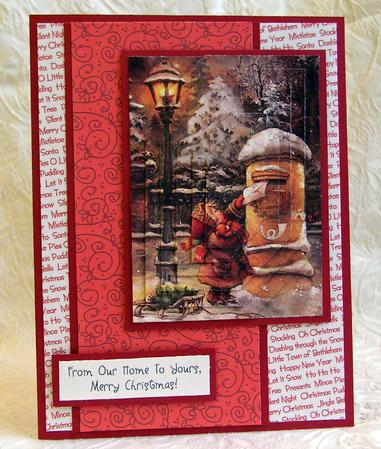 Posting Grandma's Card by Debra Laraway