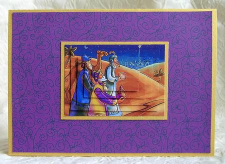 We 3 Kings Over the Edge Kit (merry Christmas) by Debra Laraway