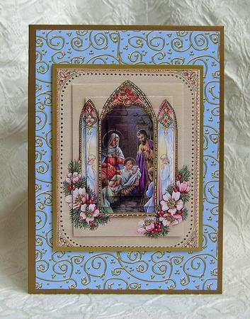 Nativity Pyramid by Debra Laraway