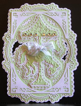 Carousel Horse Topper by Debra Laraway