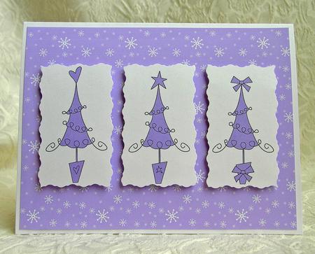 Fun & Funky Xmas Trees Digi Stamps by Debra Laraway