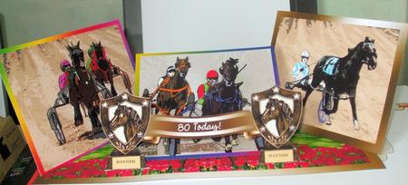 Neck & Neck at the Racetrack Triple Twisted Easel & Slot Kit Featured Gallery Photo