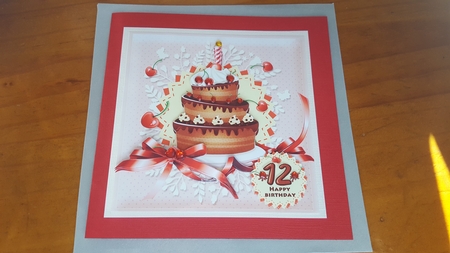 Happy Birthday Age 12, 13 & 15 Mini Kit by Deidre Chisnall