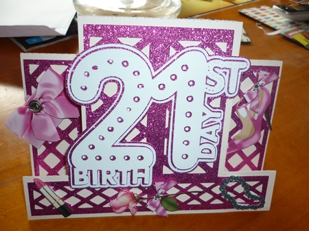1st & 21st Stepper Card TF0035, All formats by Deidre Chisnall