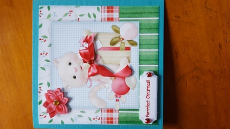 Cute Christmas Kittens Toppers by Deidre Chisnall