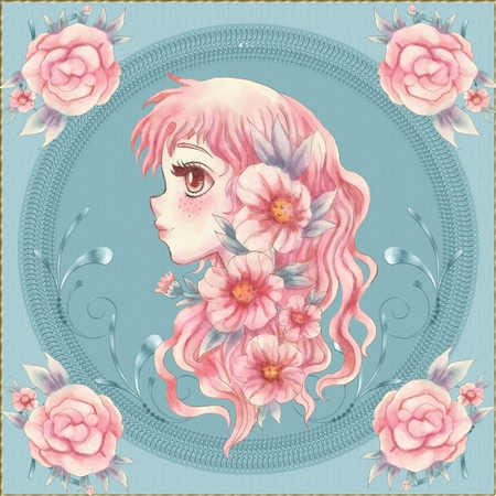 Succulant Backgrounds 18 by Deloraine Neubauer