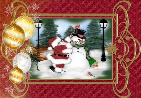 20 Christmas Time A5 Frames by Deloraine Neubauer
