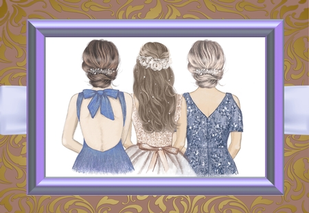 Ribbon Wraps-Candy Floss by Deloraine Neubauer