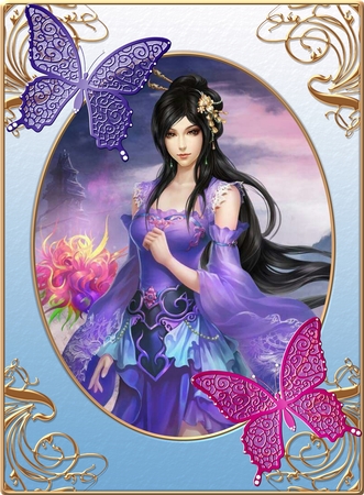 Glittering Butterfly Pearls-Merry Bright by Deloraine Neubauer