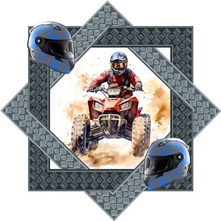 Extreme sport quads 1 by Deloraine Neubauer