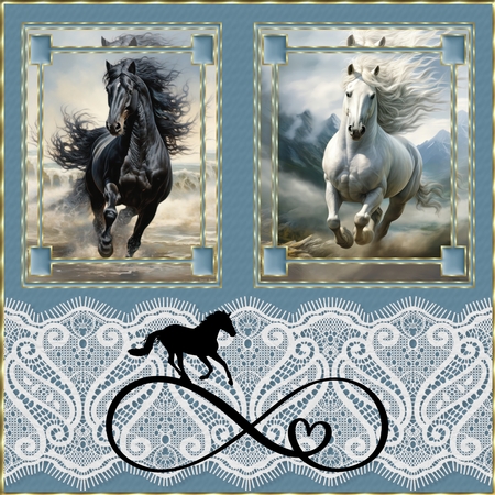 Lace Textured Frames 2-Glittering by Deloraine Neubauer