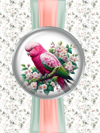 Australian Birds Buttons by Deloraine Neubauer